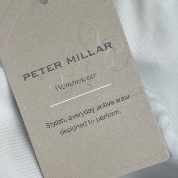 Peter Millar White Pleated Golf Tennis Skort Skirt - NWT $140 - Picture 8 of 8